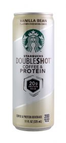 Starbuck Double Shot Coffee & Protein: Starbucks VanBean Front