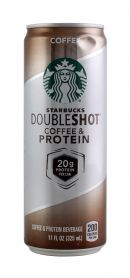 Starbuck Double Shot Coffee & Protein: Starbucks Coffee Front