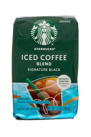 Starbucks Iced Coffee: Starbucks-12oz-2024-Ground-IcedCoffeeBlend