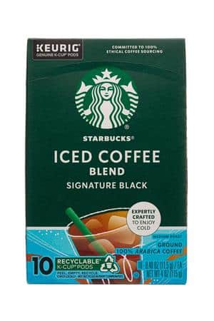 Starbucks Iced Coffee: Starbucks-4oz-2024-Keurig-IcedCoffeeBlend