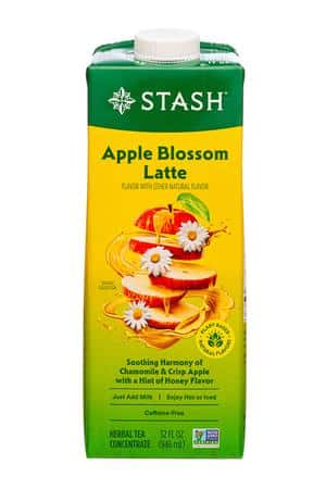 Stash Tea: Stash-32oz-2024-Latte-AppleBlossom-Front