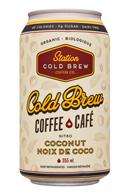 Station Cold Brew Coffee Co: StationCoffeeCo-12oz-NitroColdBrew-CocoNoixDeCoco-Front