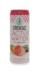 Steaz Cactus Water: Steaz Green Front