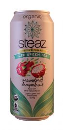 Steaz Organic Iced Teaz: Steaz Dragon Front