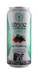 Steaz Organic Iced Teaz: Steaz GojiBlack Front