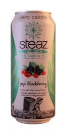 Steaz Zero Calorie Iced Teaz: Steaz Goji Front