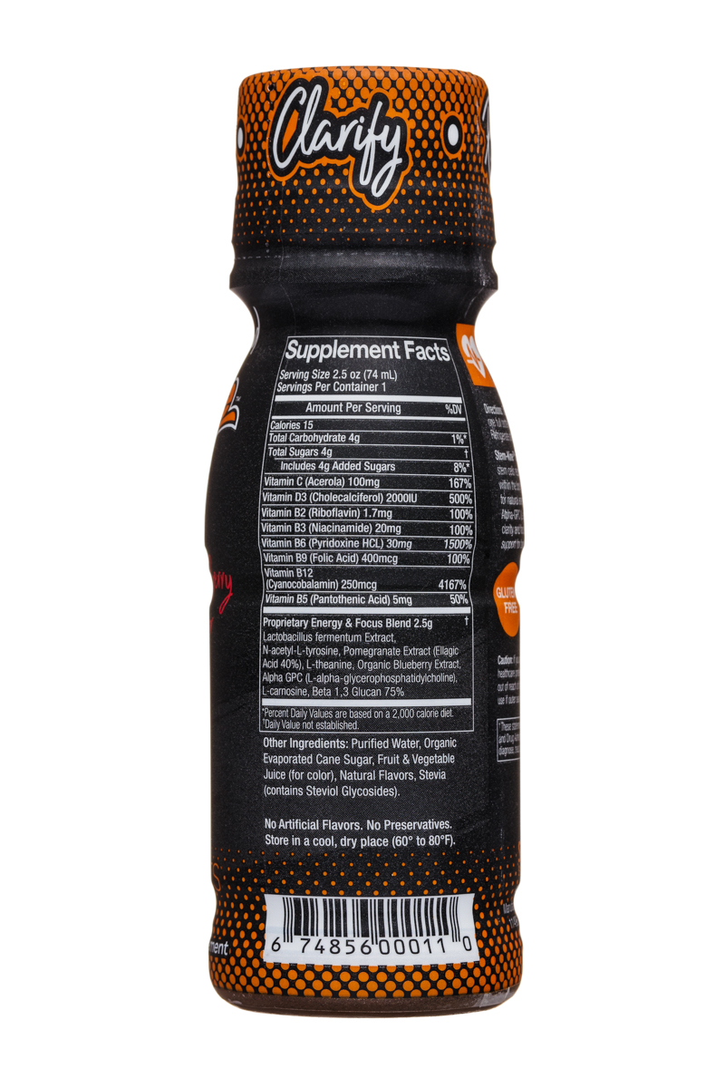Stem-Kine: AidanProducts-3oz-Invigorate-StemKineBoost-MixedBerry-Facts