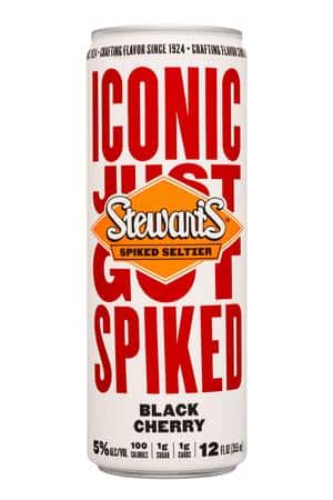 Stewart's Fountain Classics: Stewarts-12oz-2022-SpikedSeltz-BlackCherry
