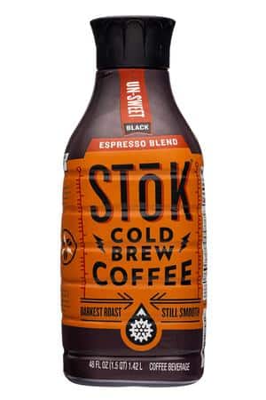 StoK Cold-Brew Iced Coffee: Stok-48oz-2023-ColdBrew-EspressoBlend-Front
