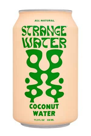 Strange Water: StrangeWater-12oz-2024-CoconutWater-Still-Front