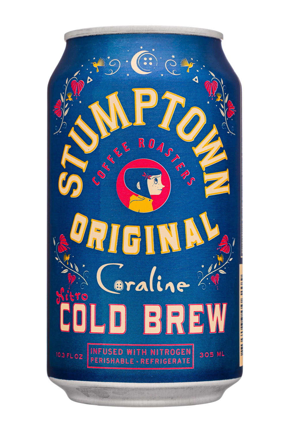 Stumptown Coffee Roasters: Stumptown-10oz-2024-ColdBRew-Original-Coraline-Front