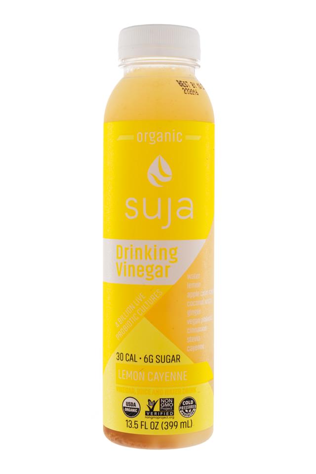 Suja Drinking Vinegar: Suja-DrinkingVinegar-LemonCayenne-Front