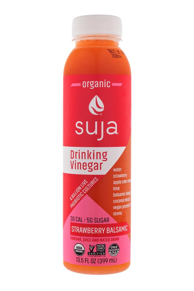 Suja Drinking Vinegar: Suja-DrinkingVinegar-StrawberryBalsamic-Front