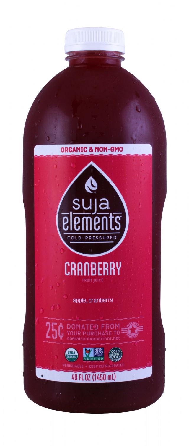 Suja Elements: SujaLG Cranberry Front