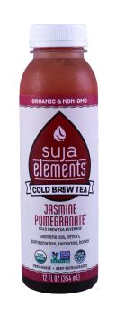 Suja Elements Cold Brew Tea: Suja JasminePom Front