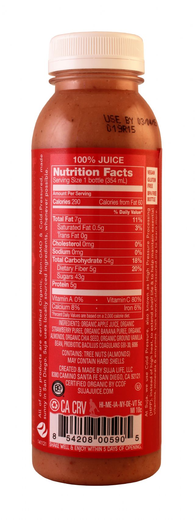 Suja Essentials: Suja Sunrise Facts