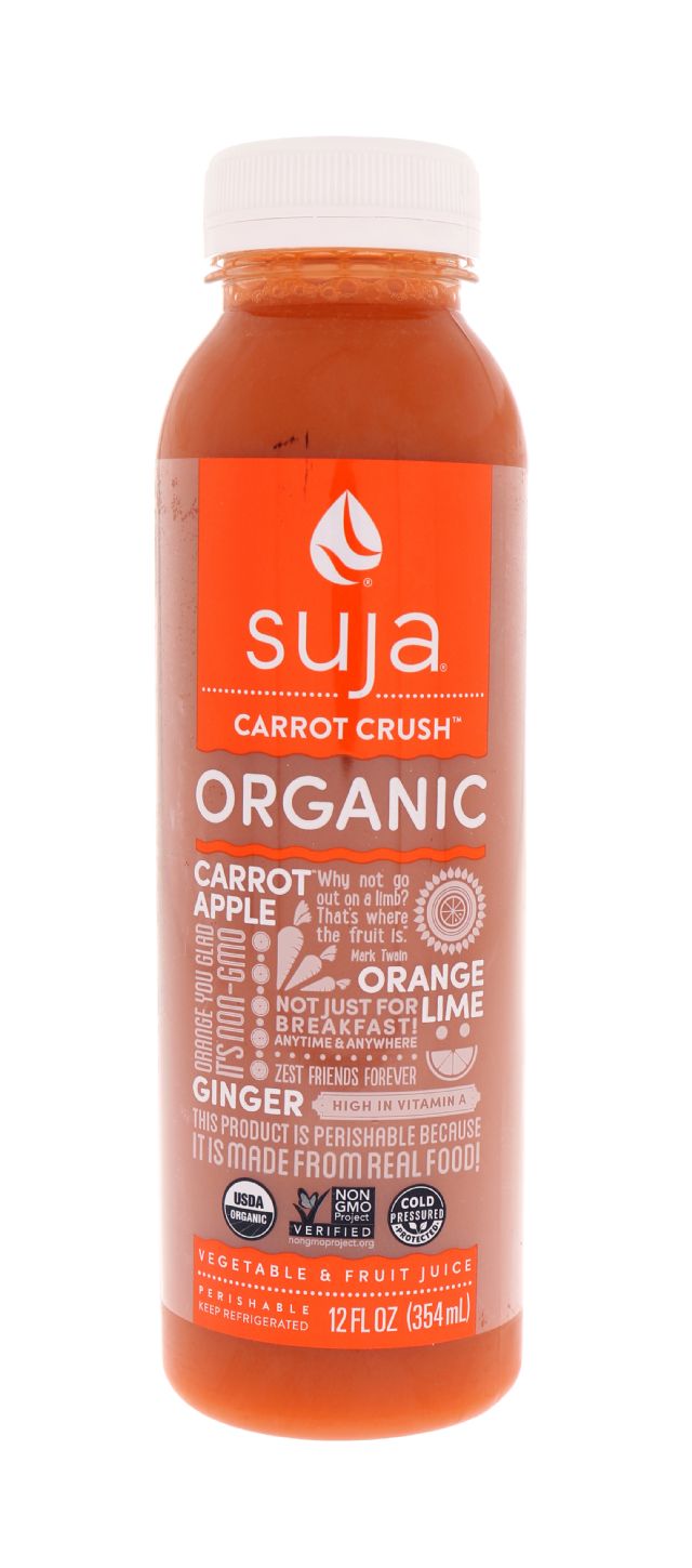 Suja Essentials: Suja Carrot Front