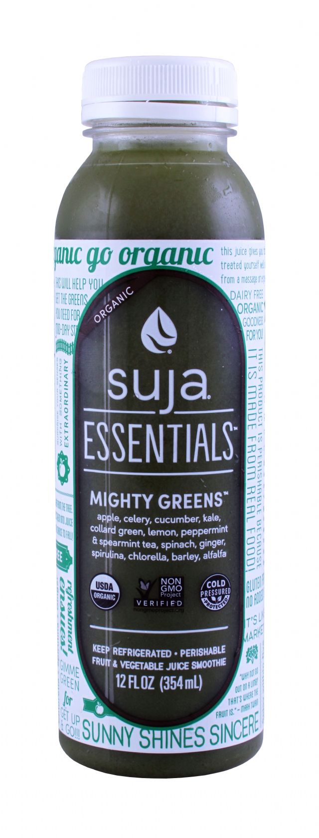 Suja Essentials: Suja MightyGreens Front