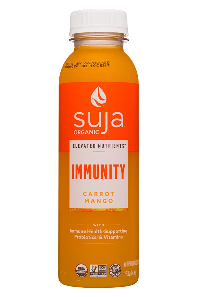 Suja Organic Elevated Nutrients: Suja-12oz-2020-Immunity-CarrotMango-Front