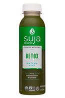 Suja Organic Elevated Nutrients: Suja-12oz-2020-Detox-MatchaMint-Front