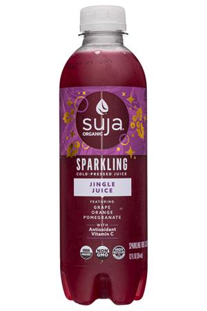 Suja Organic Sparkling Cold-Pressed Juice: Suja-12oz-2020-SparklingJuice-JingleJuice-Front