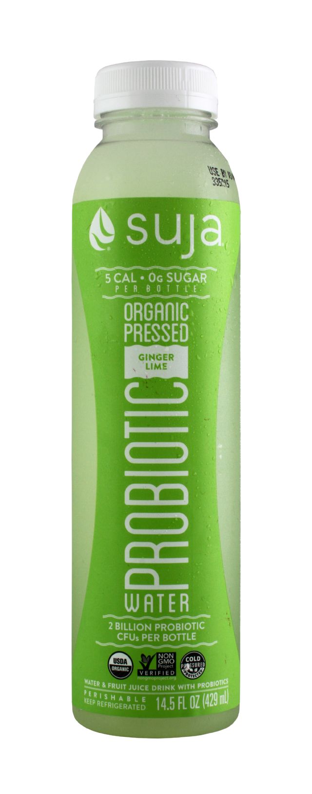 Suja Probiotic Water: Suja GingLime Front