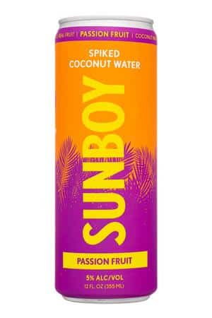 SUNBOY: Sunboy-12oz-2022-SpikedCocoWater-PassionFruit