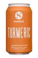 Sunomi: SipCity-12oz-Sunomi-SparklingSwitchel-Turmeric-Front