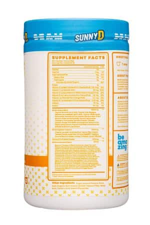 Sunny D: SunnyD-360g-2024-SuperGreens-TangyOriginal-Facts