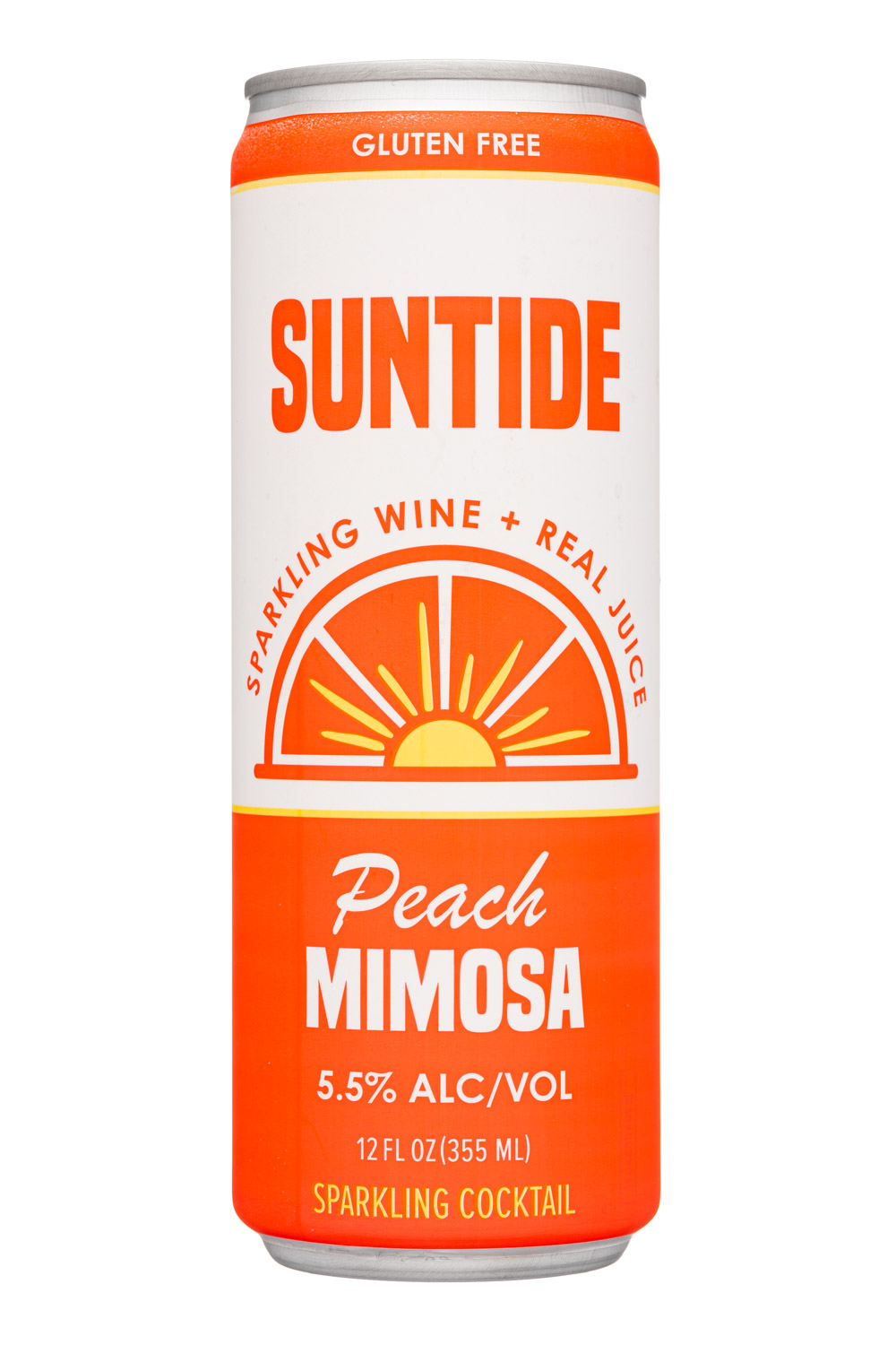 SUNTIDE: Suntide-12oz-2022-Mimosa-Peach