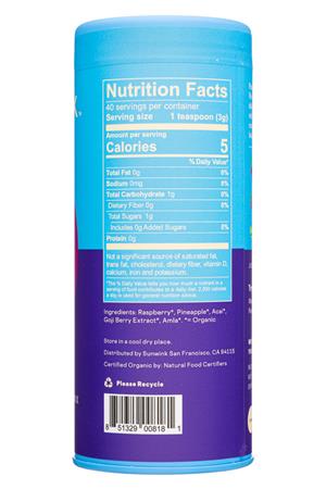Sunwink: Sunwink-4oz-2021-PowderDrink-beautyFruitPunch-Facts