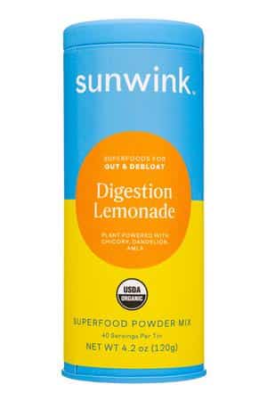 Sunwink: Sunwink-4oz-2023-SuperPowderMix-DigestionLemonade-Front