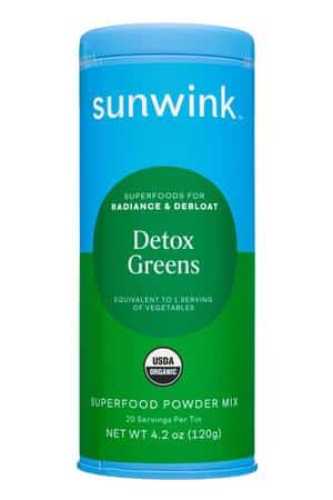 Sunwink: Sunwink-4oz-2023-SuperPowderMix-DetoxGreens-Front