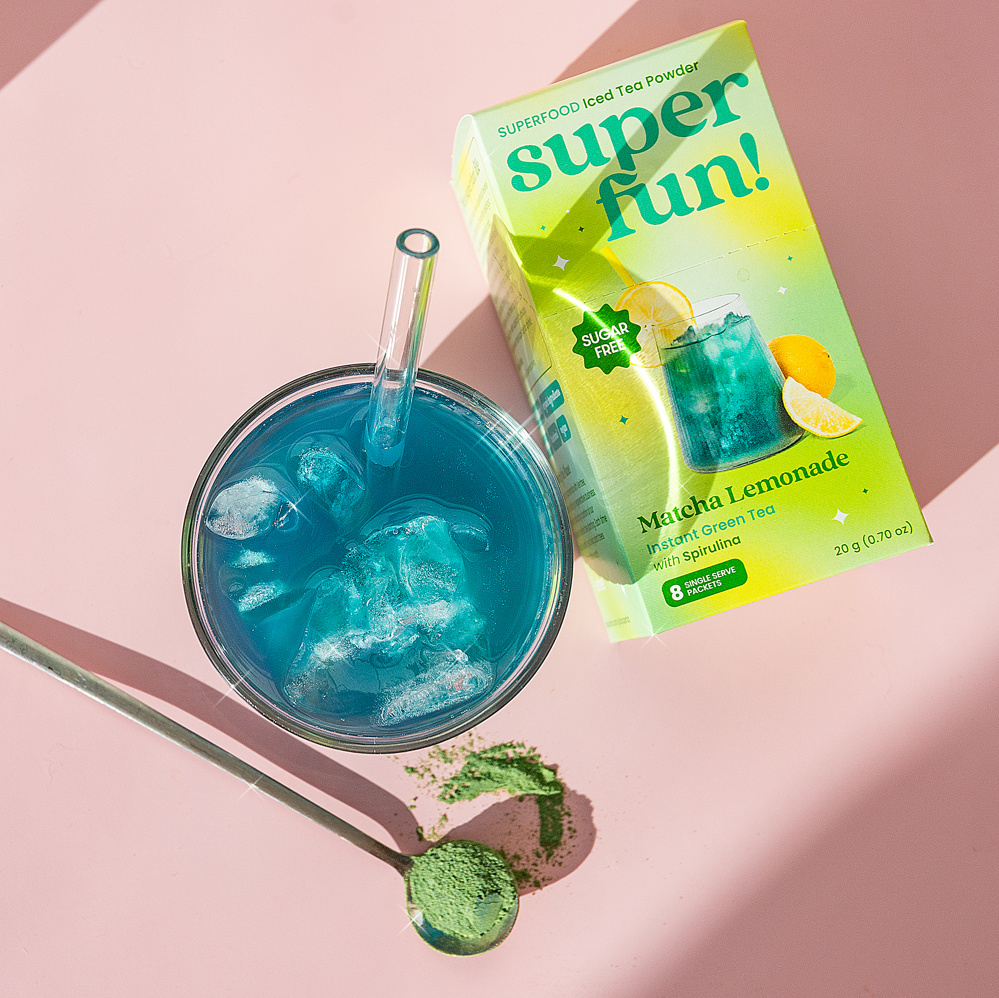 Super Fun!: Photo of Matcha Lemonade - Super Fun! (uploaded by company)