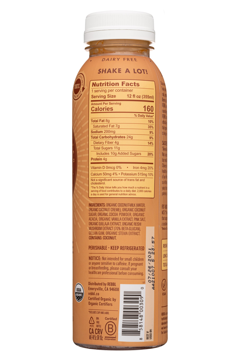 REBBL : Rebbl-12oz-2021-Elixer-Choc-Facts