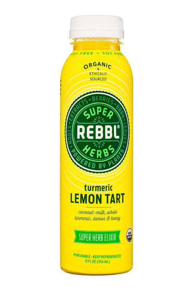 REBBL : REBBL-12oz-TurmericLemonTart-Front