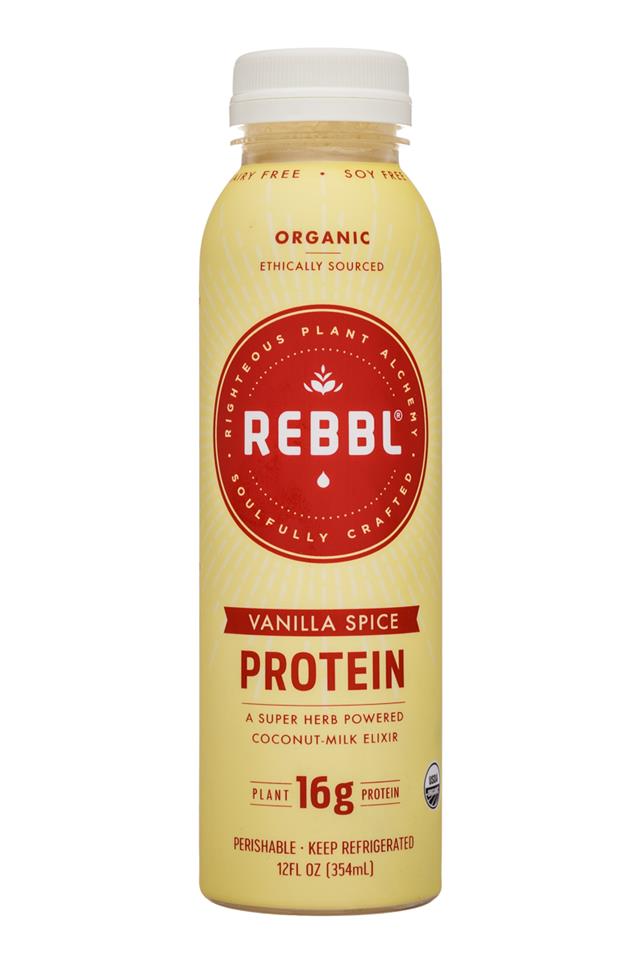 REBBL : Rebbl-12oz-Protein-VanillaSpice-Front