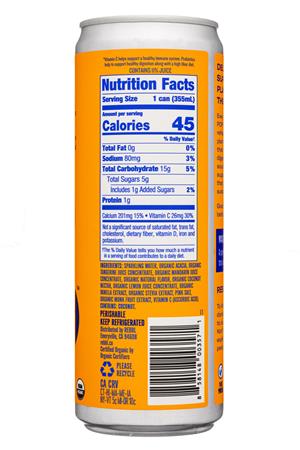 REBBL : Rebbl-12oz-2021-Pop-MandarinOrange-Facts