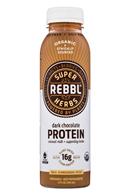 REBBL : Rebbl-12oz-SuperHerbs-DarkChocProtein-Front