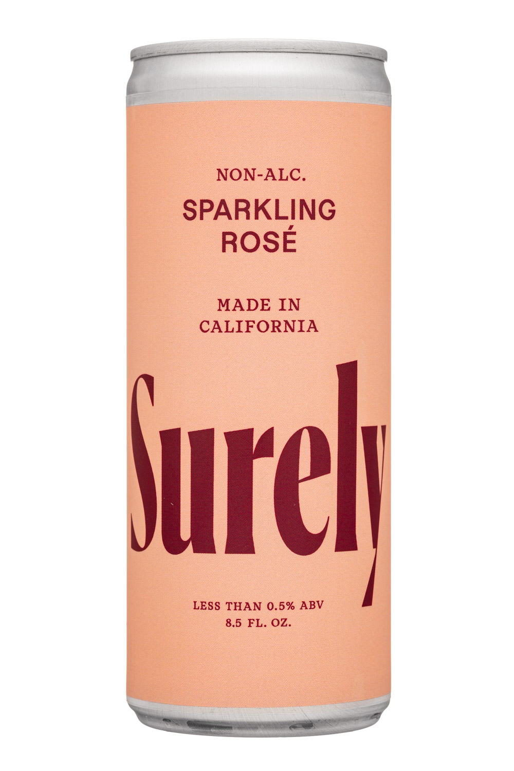 Non-Alcoholic Sparkling Rose Can