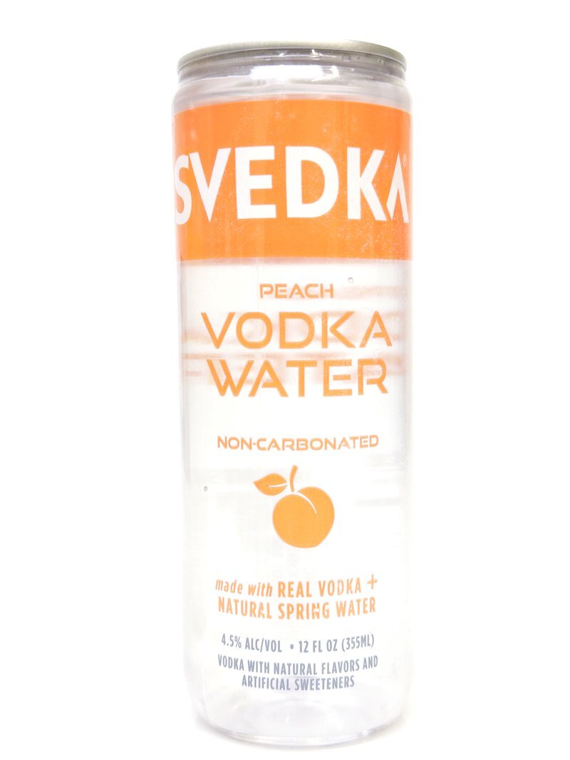 Peach Vodka Water