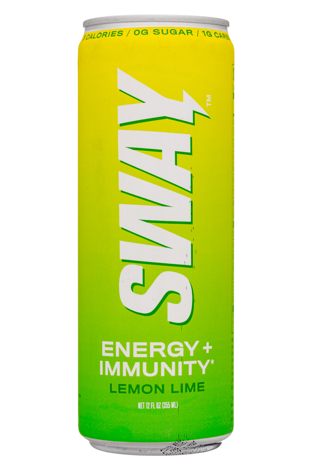 SWAY Energy + Immunity: Sway-12oz-2021-EnerghImmunity-LemonLime-Front