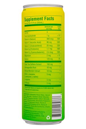 SWAY Energy + Immunity: Sway-12oz-2021-EnerghImmunity-LemonLime-Facts