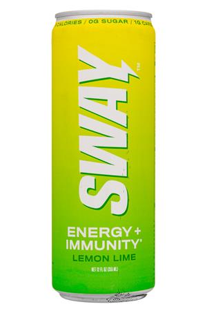 SWAY Energy + Immunity: Sway-12oz-2021-EnerghImmunity-LemonLime-Front