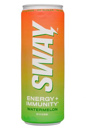 SWAY Energy + Immunity: Sway-12oz-2021-EnerghImmunity-Watermelon-Front