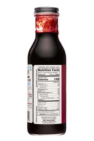 Sweet Prairie Haskap: SweetPrairie-12oz-2022-HaskapBerryJuice-Facts