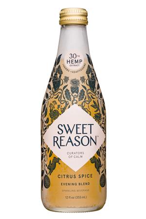 Sweet Reason: SweetReason-12oz-2020-EveningBlend-CitrusSpice-Front