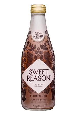 Sweet Reason: SweetReason-12oz-2020-EveningBlend-PlumBlush-Front
