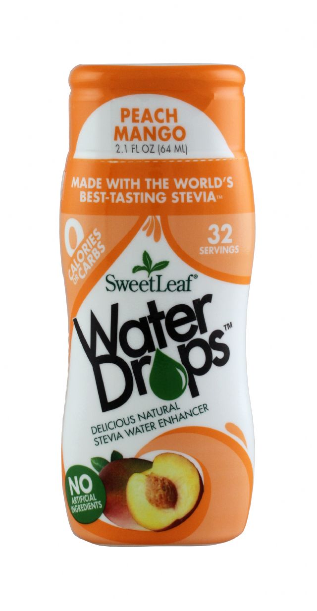 SweetLeaf Water Drops: SweetLeaf PeachMang Front