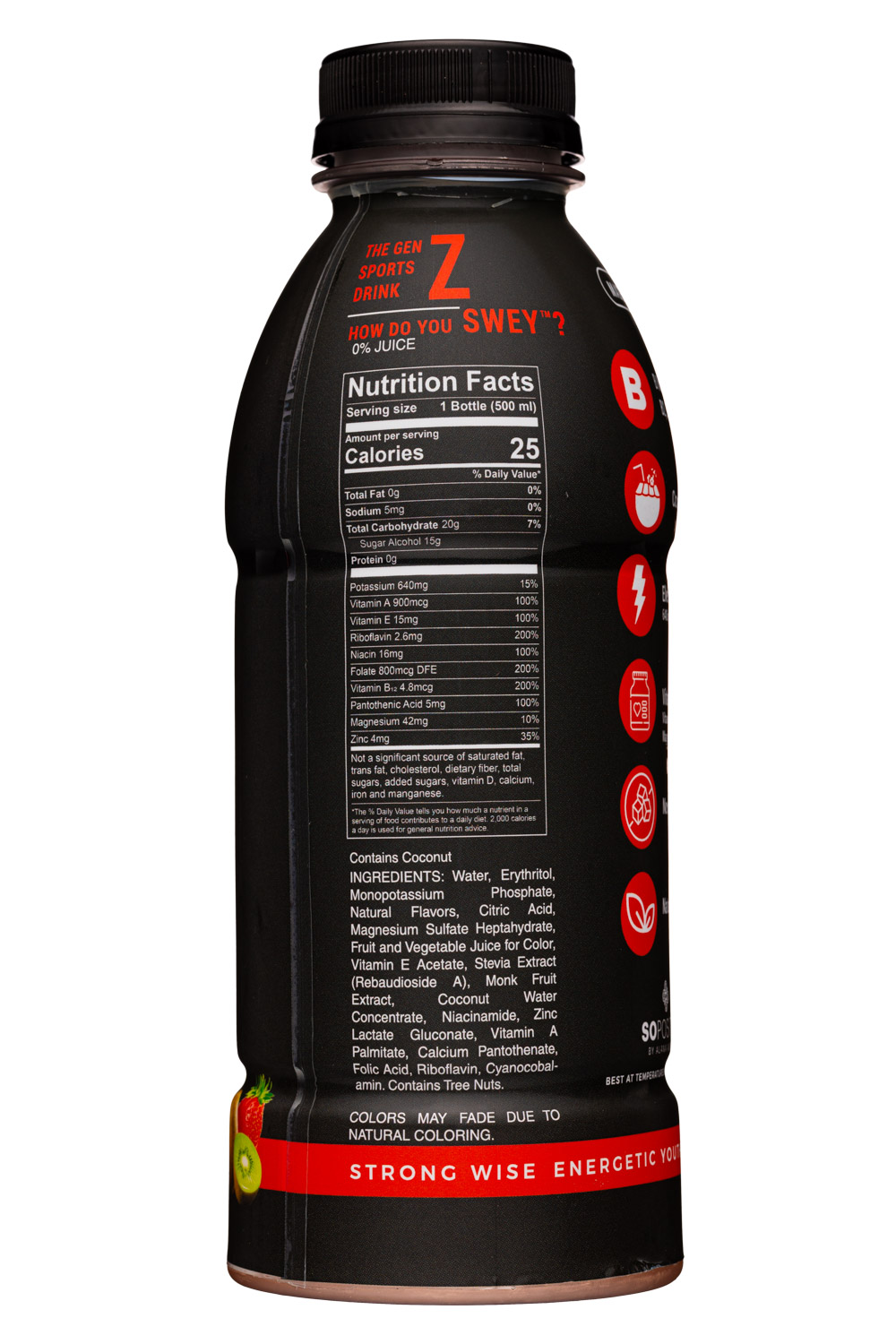 SWEY: Swey to Play: SWEY-17oz-2021-SportsDrink-MajorKiwi-Facts